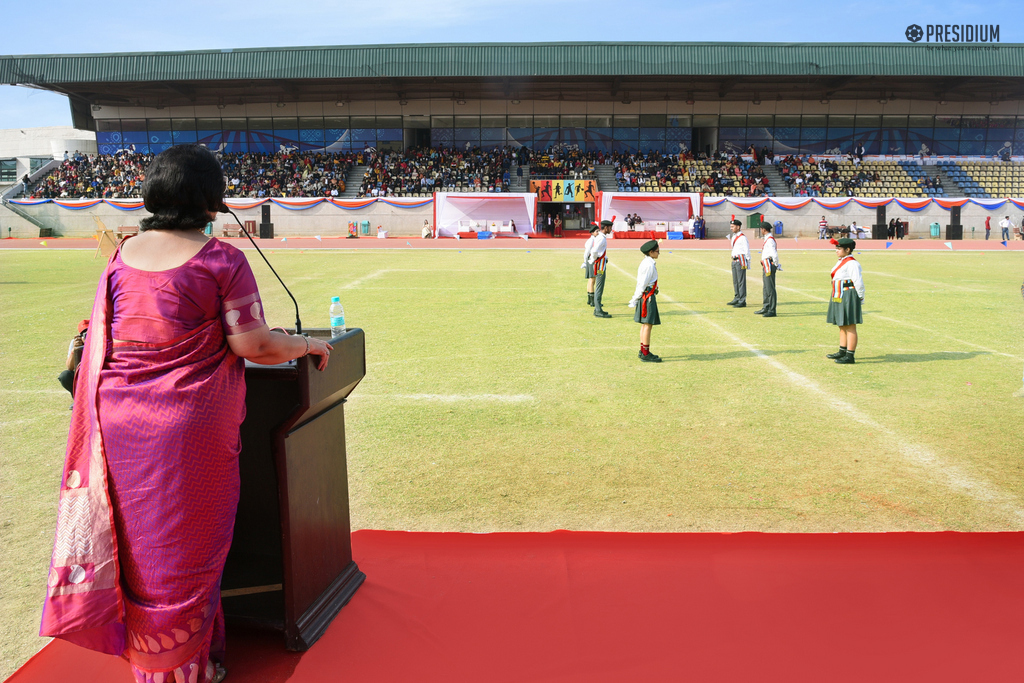 Presidium Rajnagar, PRESIDIUM CELEBRATES ANNUAL SPORTS DAY WITH ARDOUR AND ZEAL